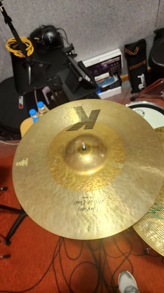 Zildjian K custom hybrid 18 crash cymbal632311966826261115