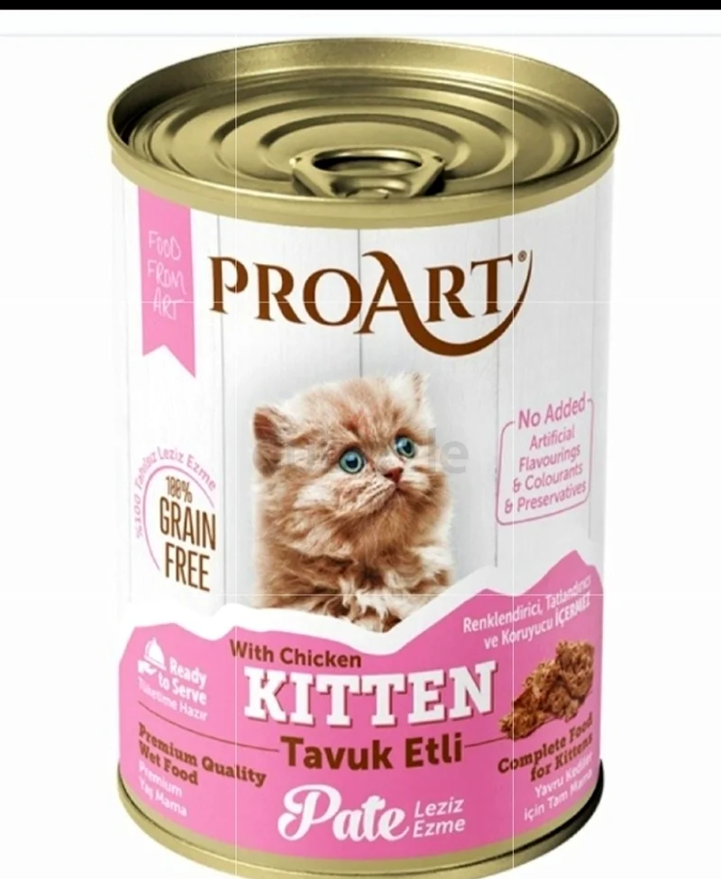 Pro Art kitten wet food 400gm x 12pcs629316806113311124