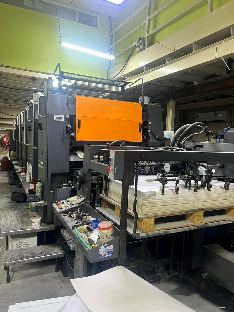 High-Performance Heidelberg Five Color Printing Machine63166186262913111