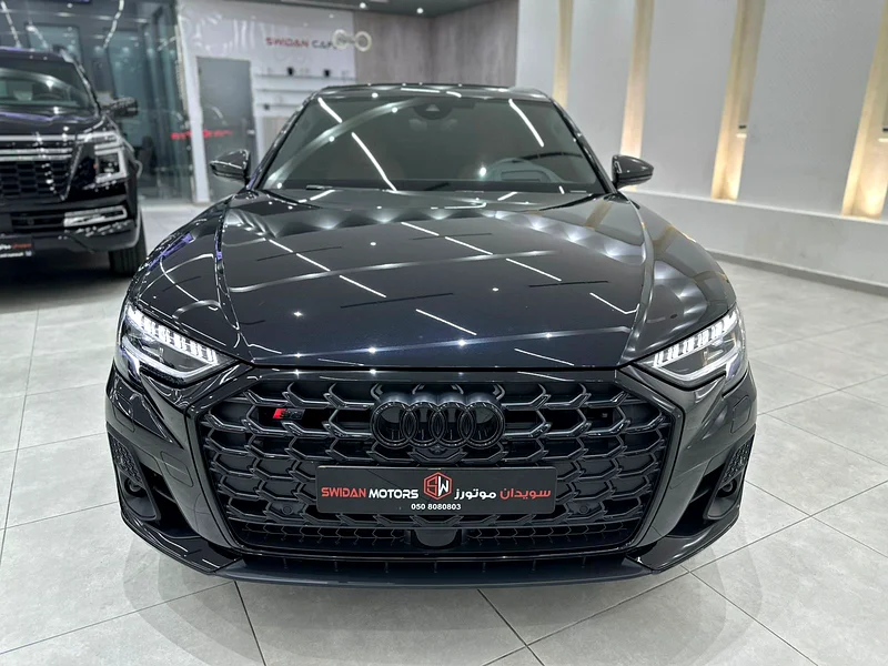 Audi S8 TFSI Quattro V8, 2024 Model, GCC Specs, under dealer warranty and contract services63227251217539111