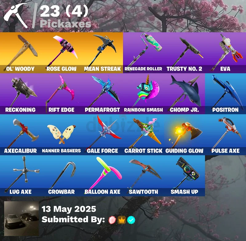 حساب أصلي لـ Fortnite + فارس رويال + الحاصد + إيموت جديد + STW أصلي63228834913281114