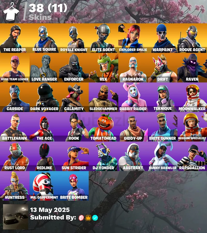 حساب أصلي لـ Fortnite + فارس رويال + الحاصد + إيموت جديد + STW أصلي632288349132811112