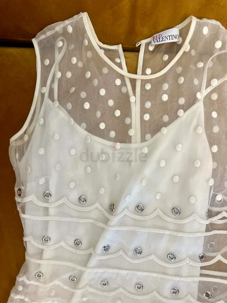 Red Valentino dress. White elegant63238585467523113