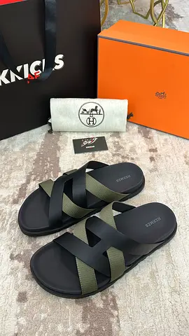 Hermes Kazimir Sandal ‘Green/Black’