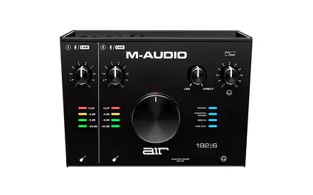 M-Audio - AIR 192|6 2-In/2-Out 24/192 USB Audio/MIDI Interface - Brand New - Last Price
