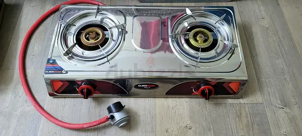 High-Quality Double Burner Gas Stove for Sale!