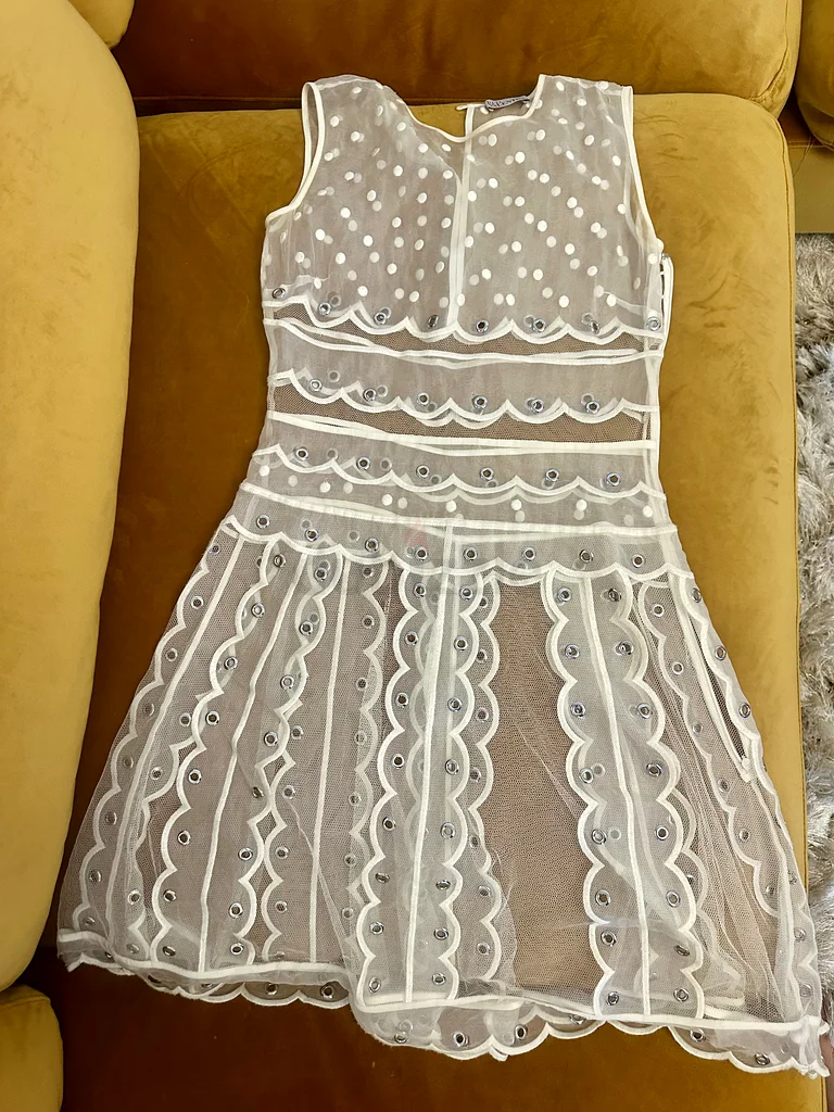 Red Valentino dress. White elegant63238585467523111