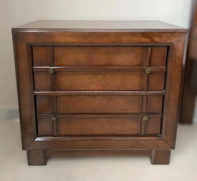 Complete Solid Wood Bedroom Set – Dark Walnut, Super King Bed + Generous Storage, Negotiable62867839825794113