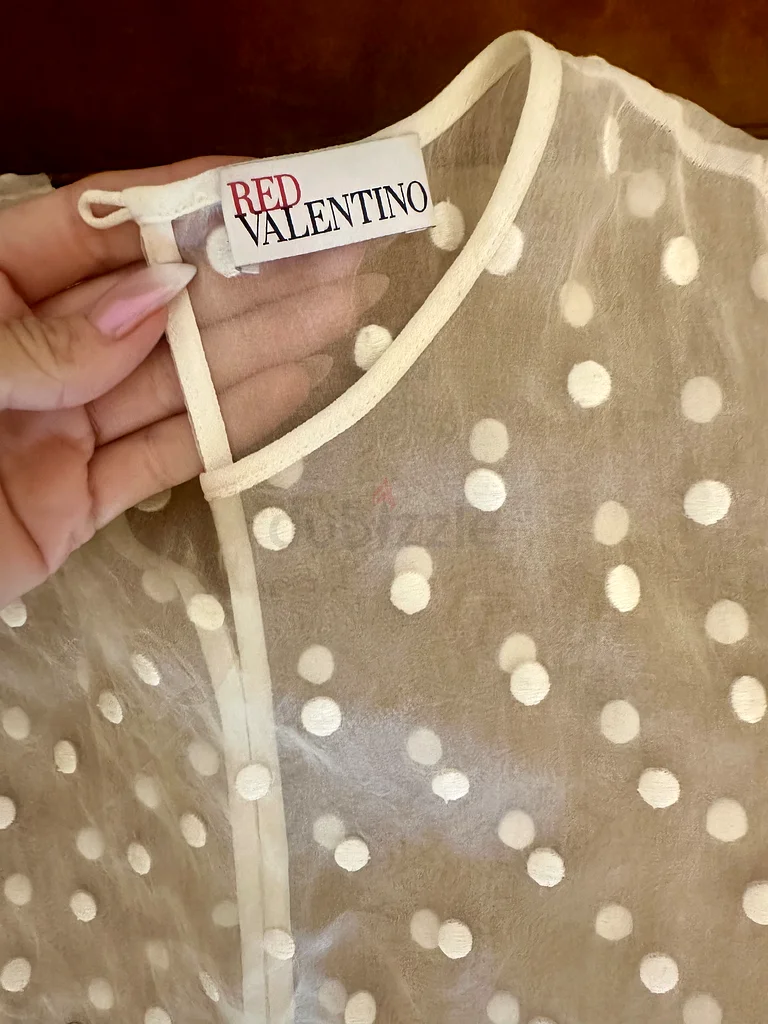 Red Valentino dress. White elegant632385854675231128