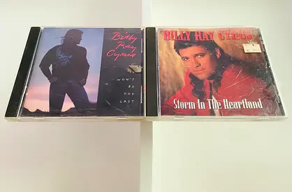 2 Billy Ray Cyrus Music CD’s