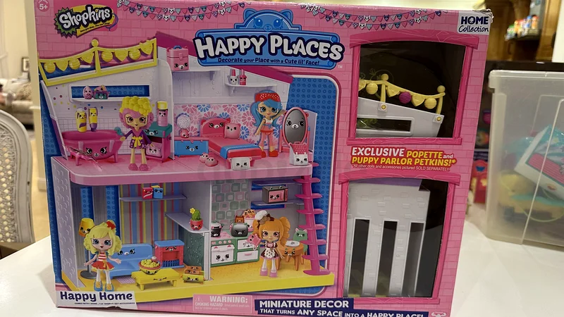 Shopkins “happy places” house set House dolls63206875092227114
