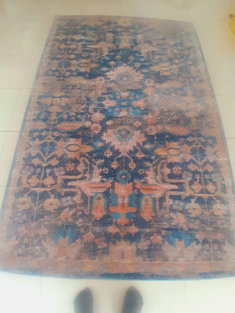 Elegant Vintage Area Rug in Rich Hues63184728396801111