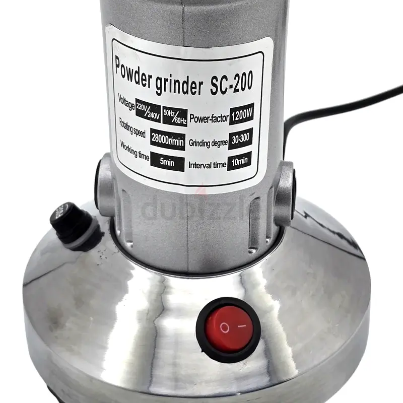 SILVER CREST Powerful Powder Grinder63248754822017111