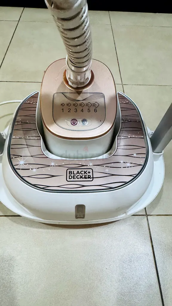 Black and decor steam iron