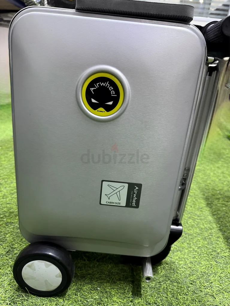 SE3S - دراجة أمتعة كهربائية - فضي | حقيبة سير ذكية مع بطارية قابلة للإزالة، Airwheel Lu63233643447170113