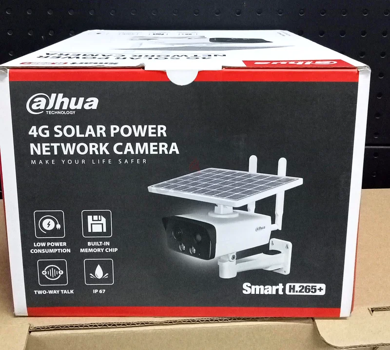 Dahua Fixed-focal Bullet 4G Solar Power Network Camera63262939455619113