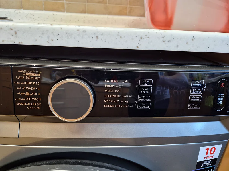 Toshiba washing machine 9kg63243675438593113
