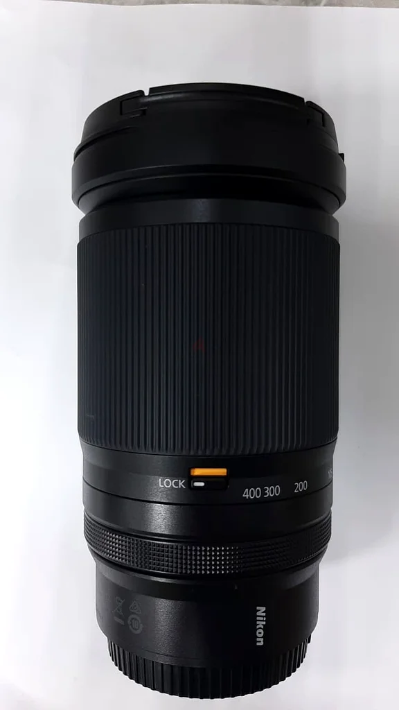 عدسة كاميرا نيكو نيكور Z بطول بؤري 28-400 مم وبفتحة عدسة f/4-8 مع ثبات بصري باللون الأسود63240631530371111