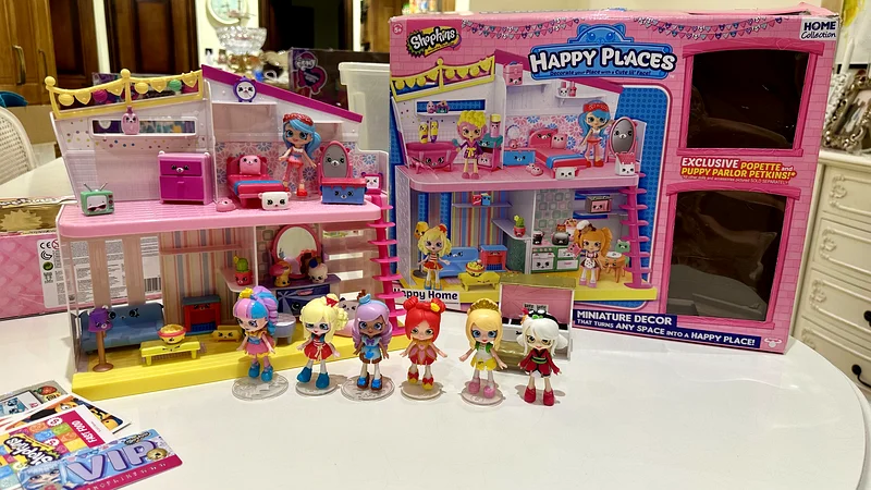 Shopkins “happy places” house set House dolls632068750922271125