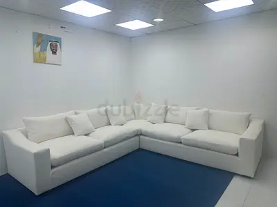 Pottery Barn corner lshape sofa