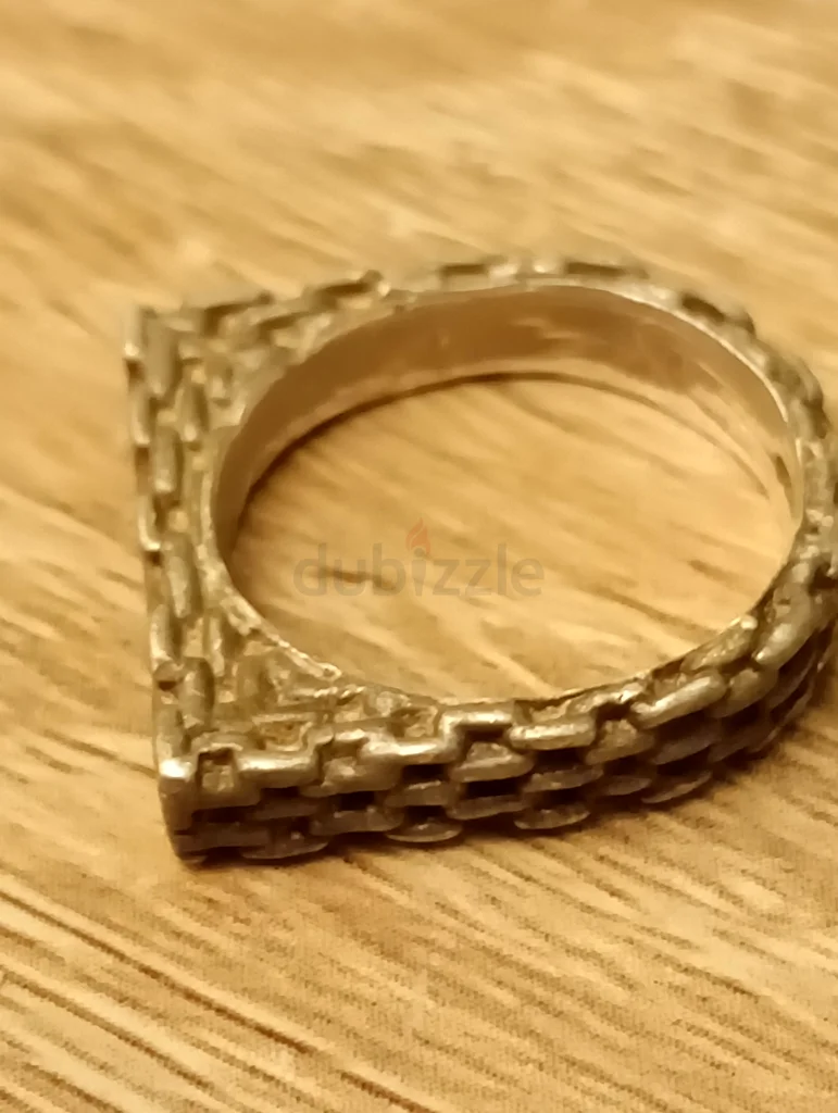 خاتم أنيق من شركة كاهم 925 من الفضة63240126193537111
