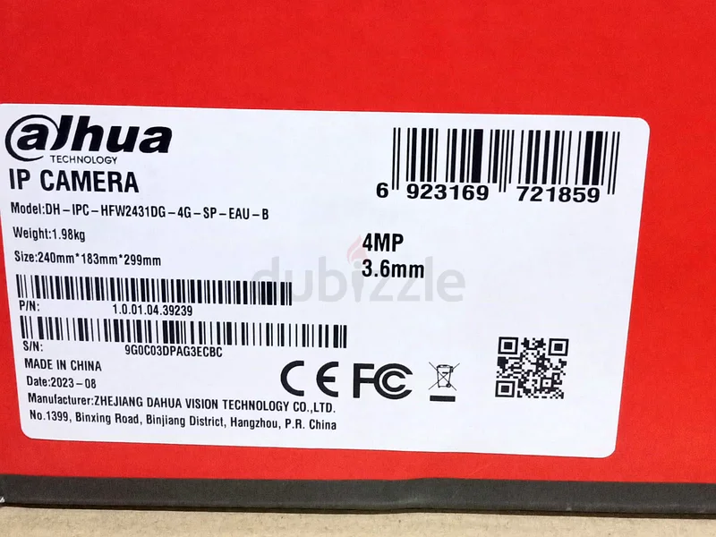 Dahua Fixed-focal Bullet 4G Solar Power Network Camera63262939455619114