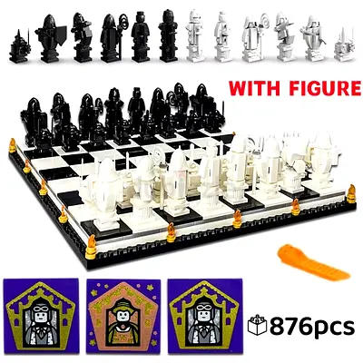 Brand new Wizard Chess set from Famous Wizard movie - almost 900 pieces
