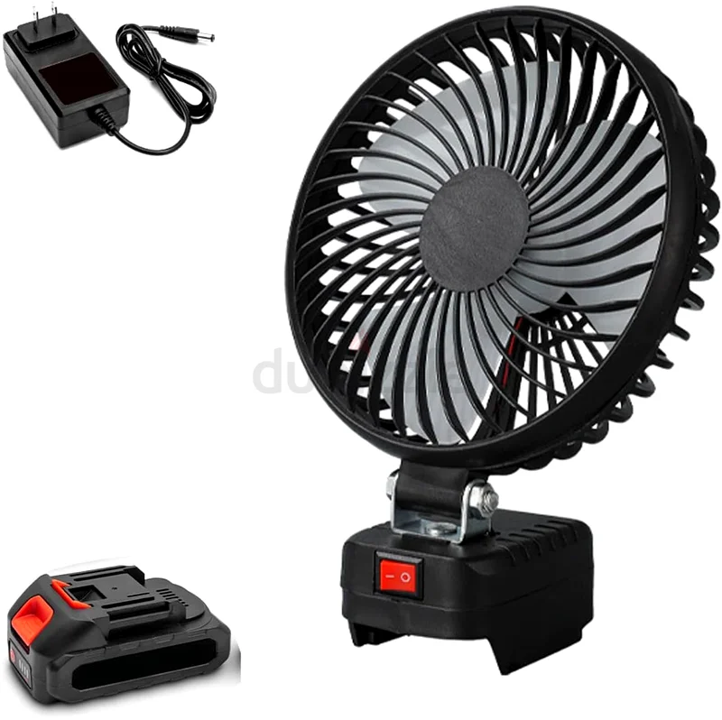 8-Inch Rechargeable Outdoor Camping Fan – Portable, Battery Operated, High-Speed Airflow63169466365569111