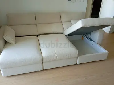 Brand New condition Ikea Eskilstuna sofabed under storage