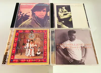 4 John Mellencamp Music CD’s