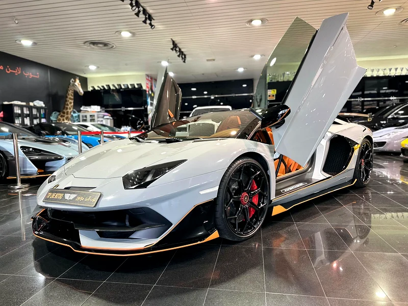 Lamborghini Aventador SVJ, Roadster, Unique Color Limited 1/1 Orange Interior, Exhaust System63139217859458110