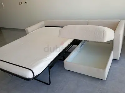 As perfect condition Ikea vimle lshape sofabed under storage