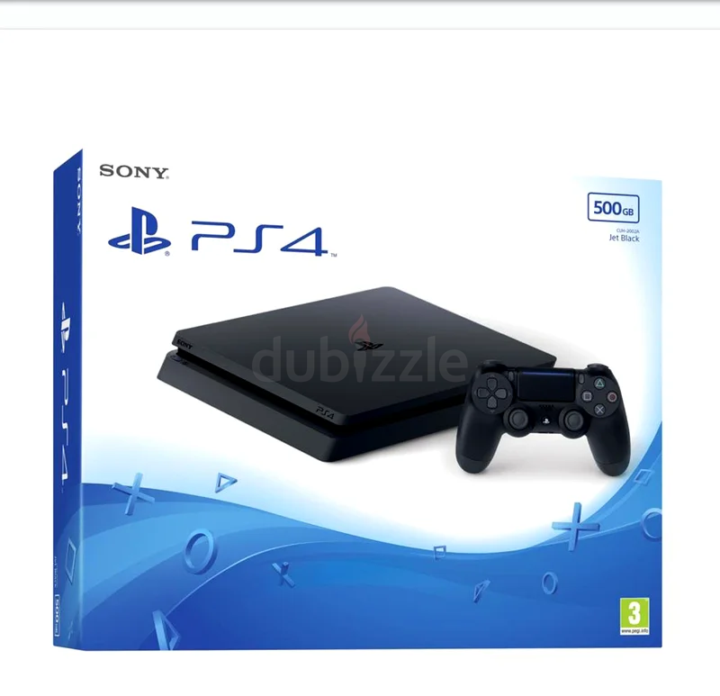 Sony PlayStation 4 -Slim- 500GB- Black63266082295555112