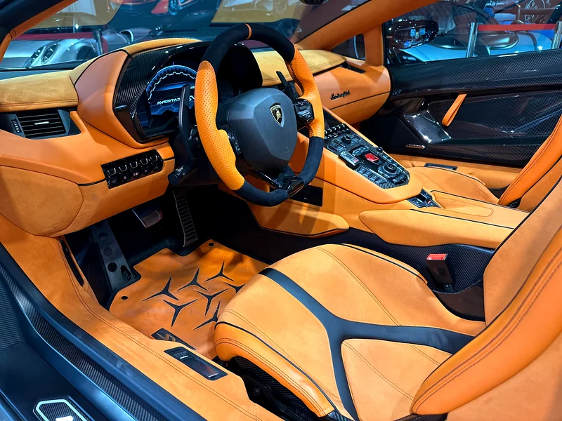 Lamborghini Aventador SVJ, Roadster, Unique Color Limited 1/1 Orange Interior, Exhaust System63139217859458114