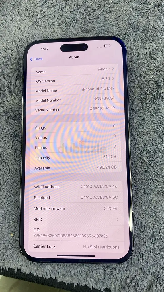 iPhone 14 Pro max63213434192897111