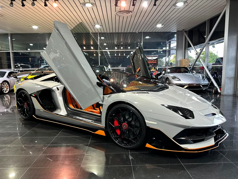Lamborghini Aventador SVJ, Roadster, Unique Color Limited 1/1 Orange Interior, Exhaust System63139217859458111