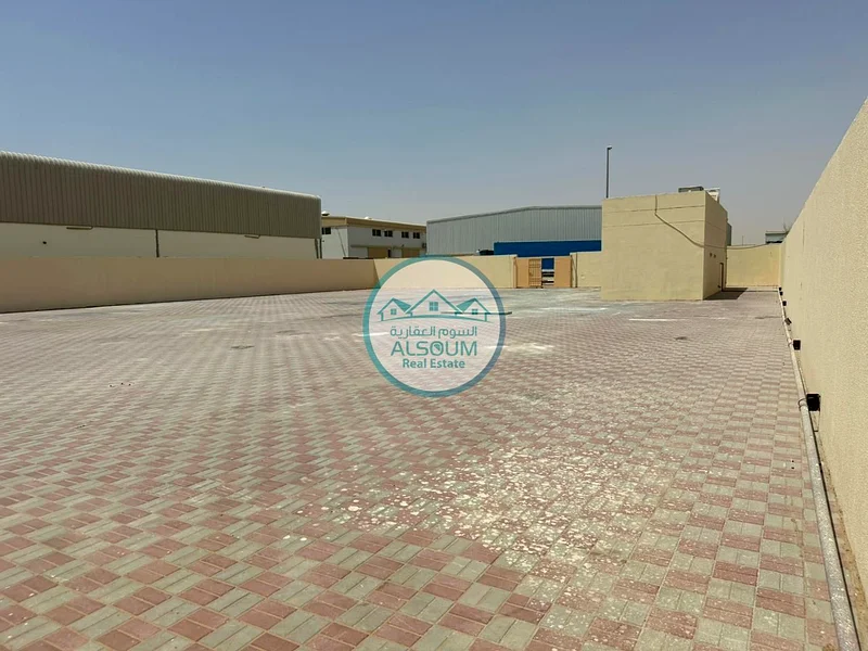 Spacious yard for rent | Boundary Wall | Interlock | 2 Office |62885258595201112