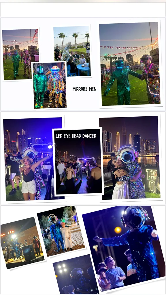 Dubai Vibes-Face Mascots, LED Juggler, MIME Artist -Free Lencers63443516508545113