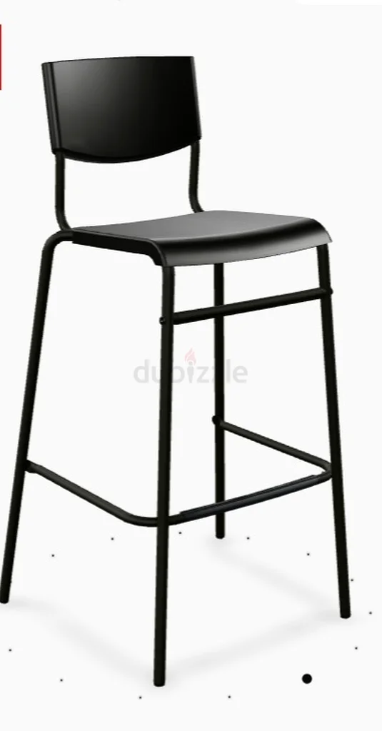 Stylish Black High Bar Stool for Modern Interiors!632203232518421116