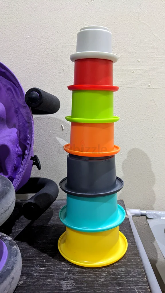Colorful Stacking Cups Toy for Kids63204851827458113