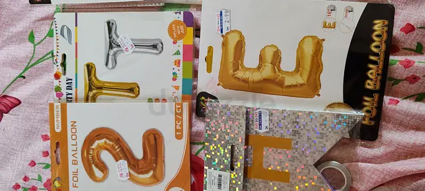 Golden Foil Letter Balloons - Celebrate in Style!