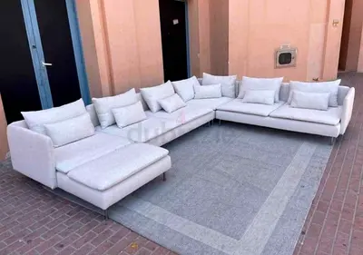 Ikea soderhamn u shape sofa