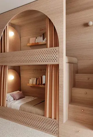 Modern bunk bed stylish design