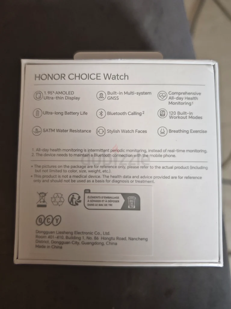 ساعة ذكية أنيقة من Honor Choice - الرفيق المثالي لللياقة البدنية!63262410181763111