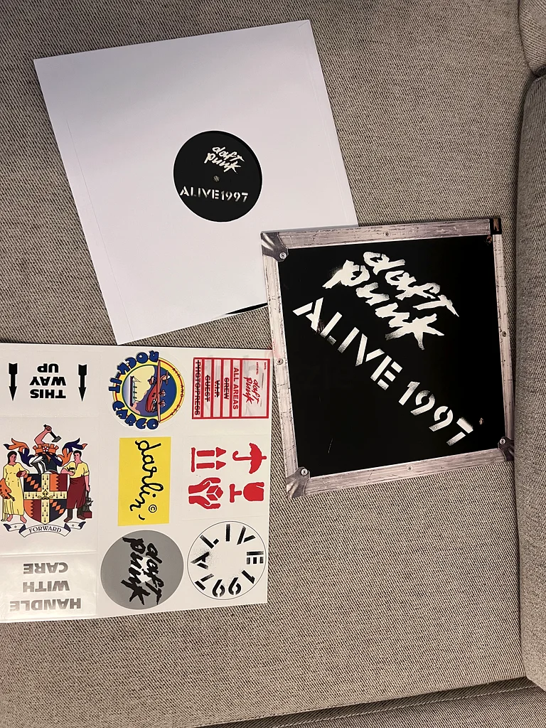 Vinyl : Daft Punk Alive62866837855747111