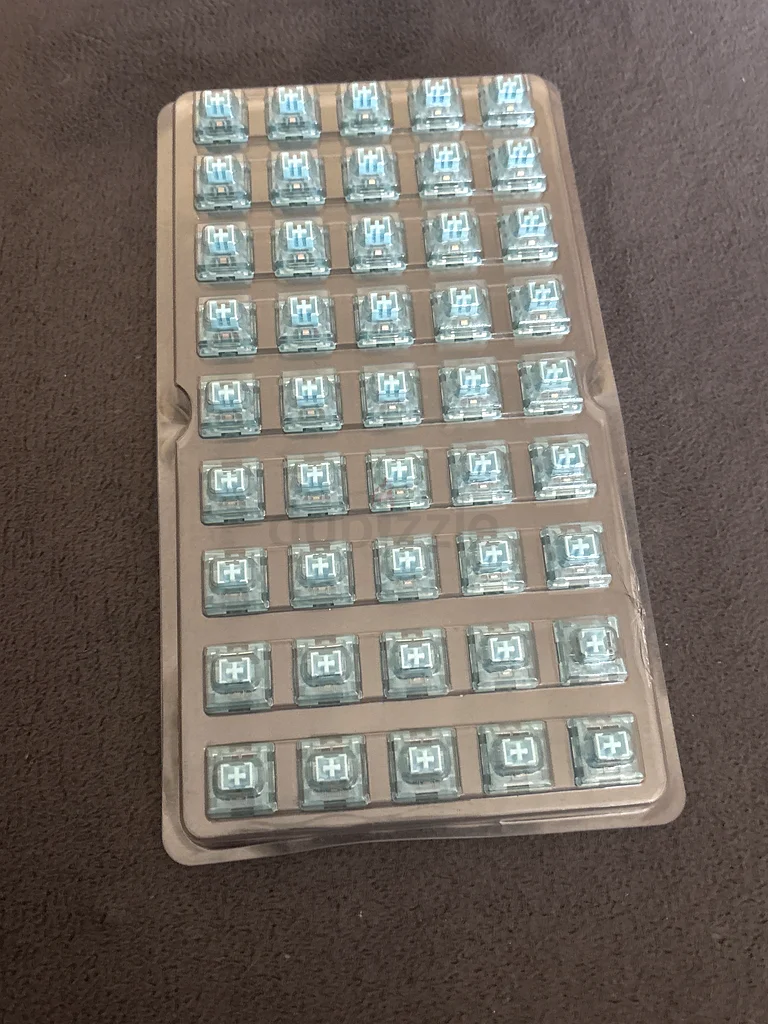 45x Blue Mechanical Keyboard Switches – Clicky  Tactile63257629214465110
