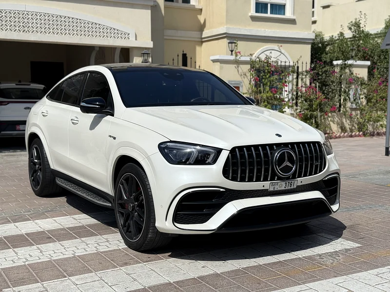 Mercedes-Benz GLE 63S Coupe White 2021 FSH In Excellent Condition63164314728961114