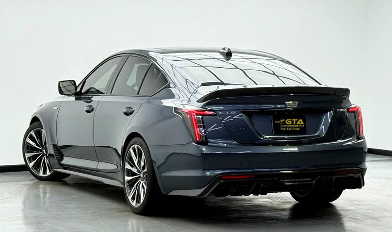 2022 كاديلاك CT5-V بلاك وينج، حزمة ألياف الكربون الكاملة، خدمة ضمان الوكالة 07/25، نسخة من الخدمة التاريخية متوفرة، دول مجلس التعاون الخليجي62931650556289113