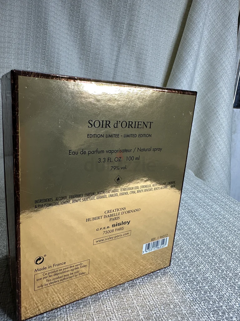 SOIR d’ORIENT (limited edition) perfume (original packaging) for sale.62935675545475113