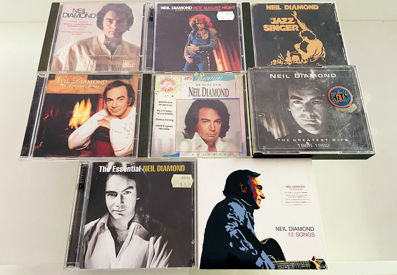 8 Neil Diamond Music CD’s62866837908226119